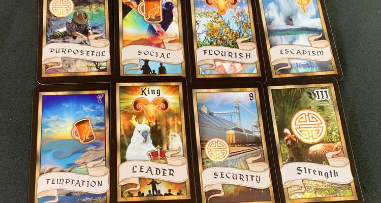 australia tarot cards pack